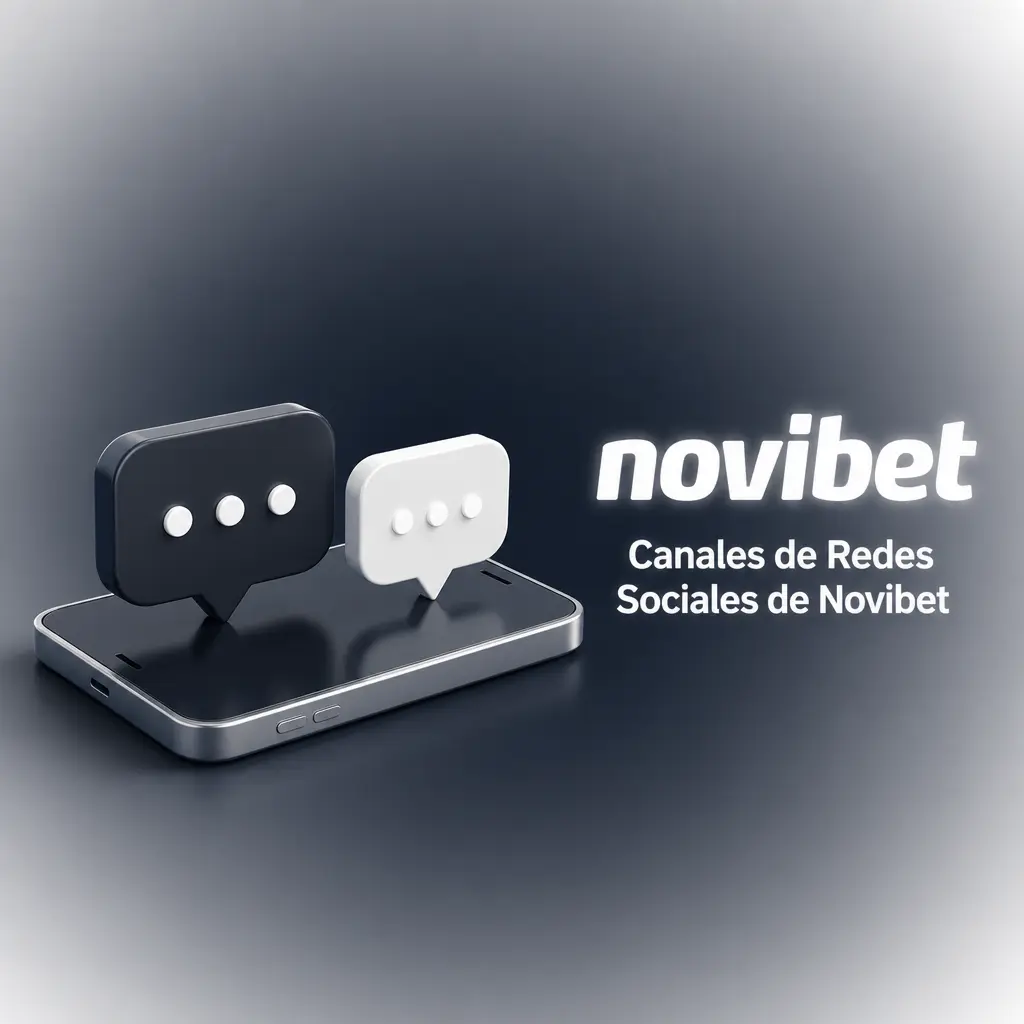 Iconos de las redes sociales de Novibet: Facebook, Instagram, Twitter/X y YouTube
