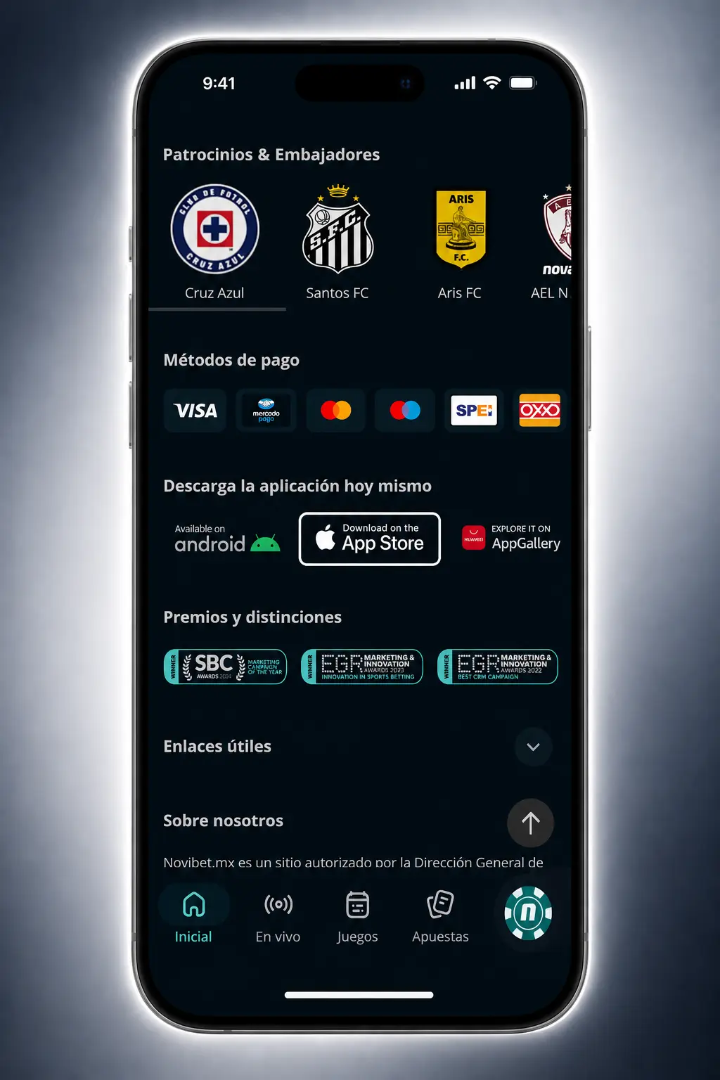 Pasos para descargar la app Novibet en iOS mediante Safari sin usar la App Store