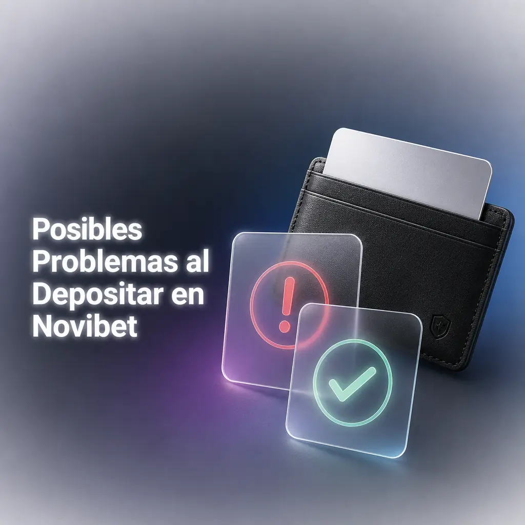 Problemas comunes al depositar en Novibet: fondos no acreditados, pagos rechazados, límites o verificación pendiente de cuenta.